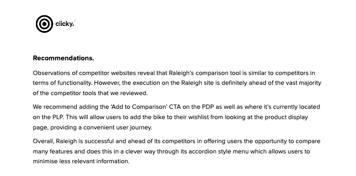 Clicky research agency report summary