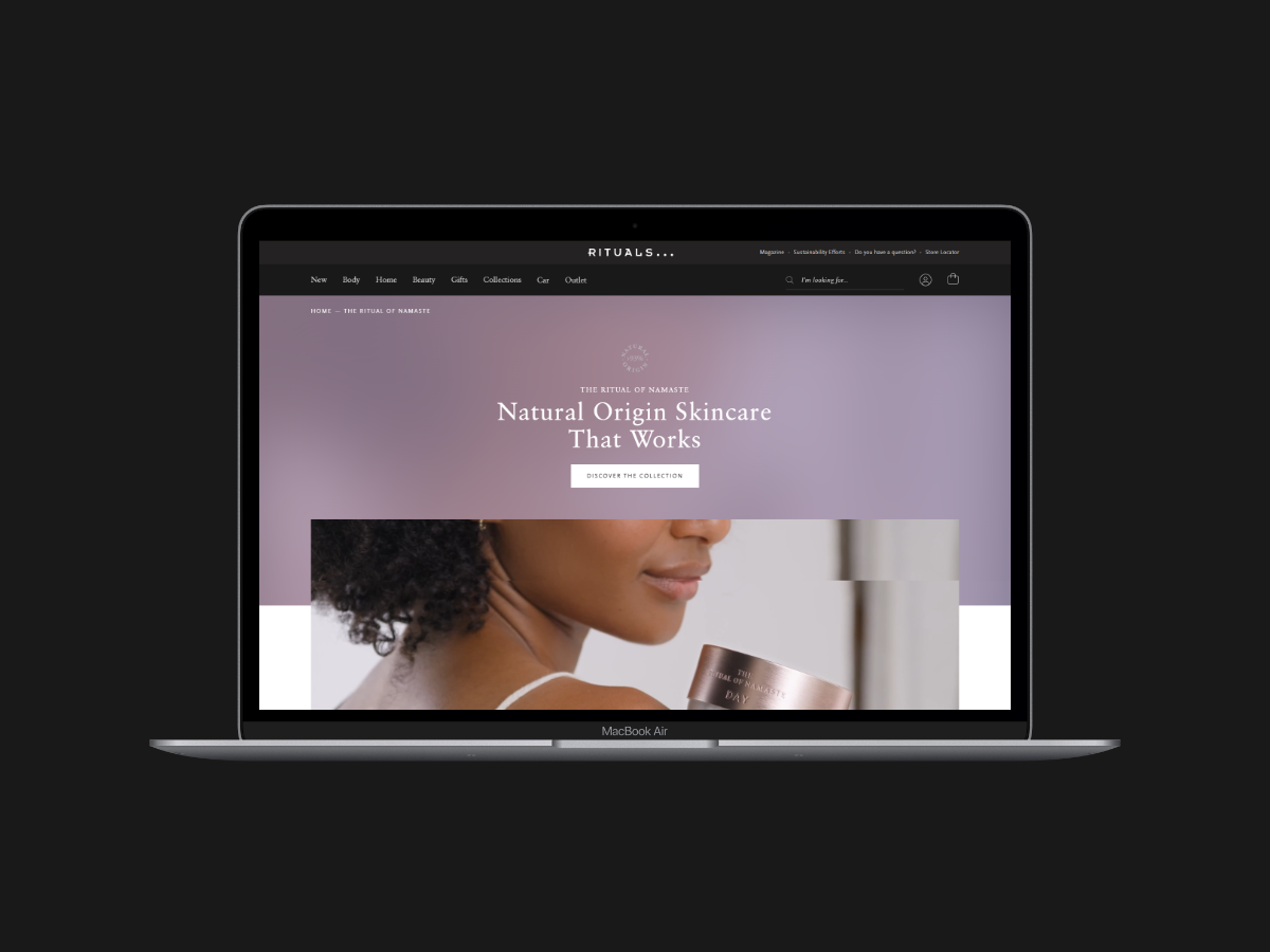 Rituals UI work